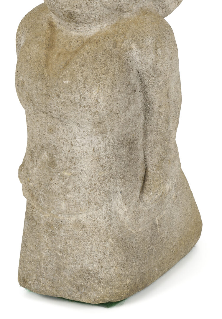 Lot 185: William Edmondson Sculpture, Lady with a Bustle