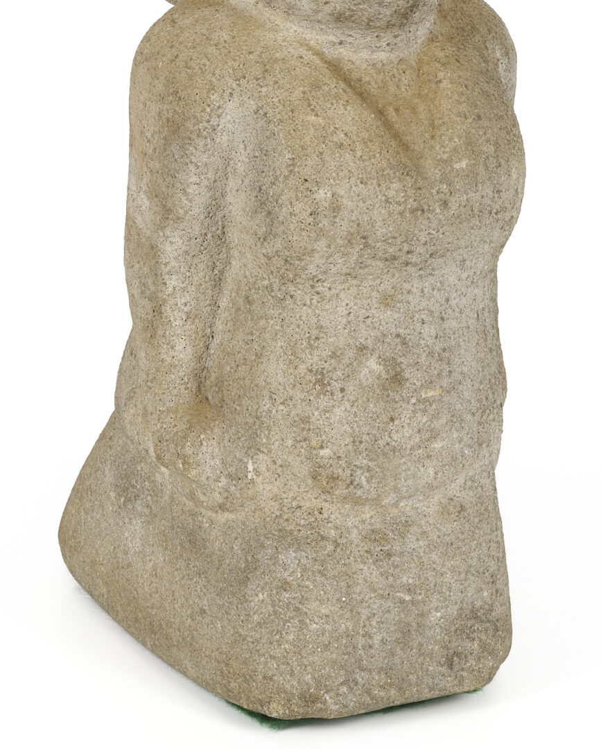 Lot 185: William Edmondson Sculpture, Lady with a Bustle