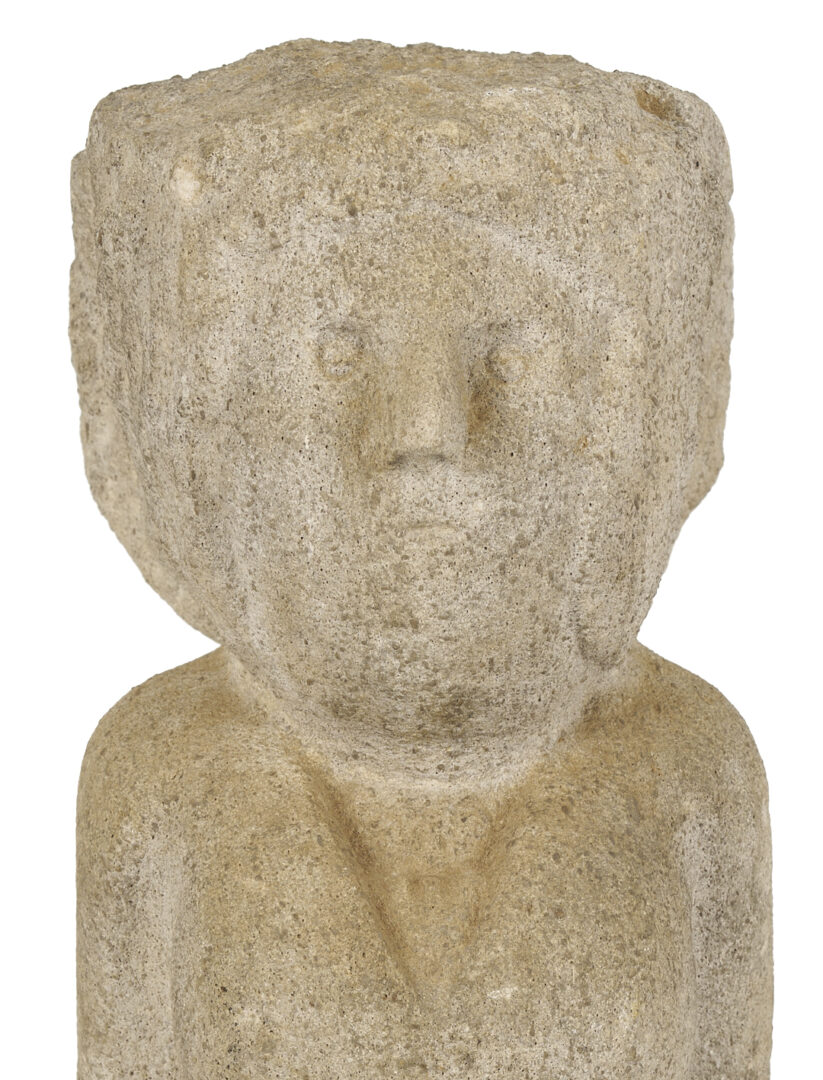 Lot 185: William Edmondson Sculpture, Lady with a Bustle