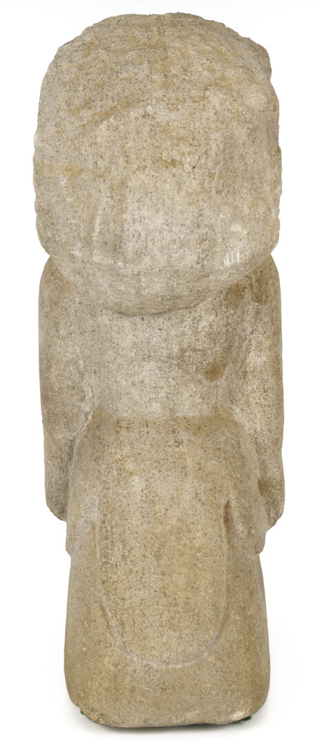 Lot 185: William Edmondson Sculpture, Lady with a Bustle