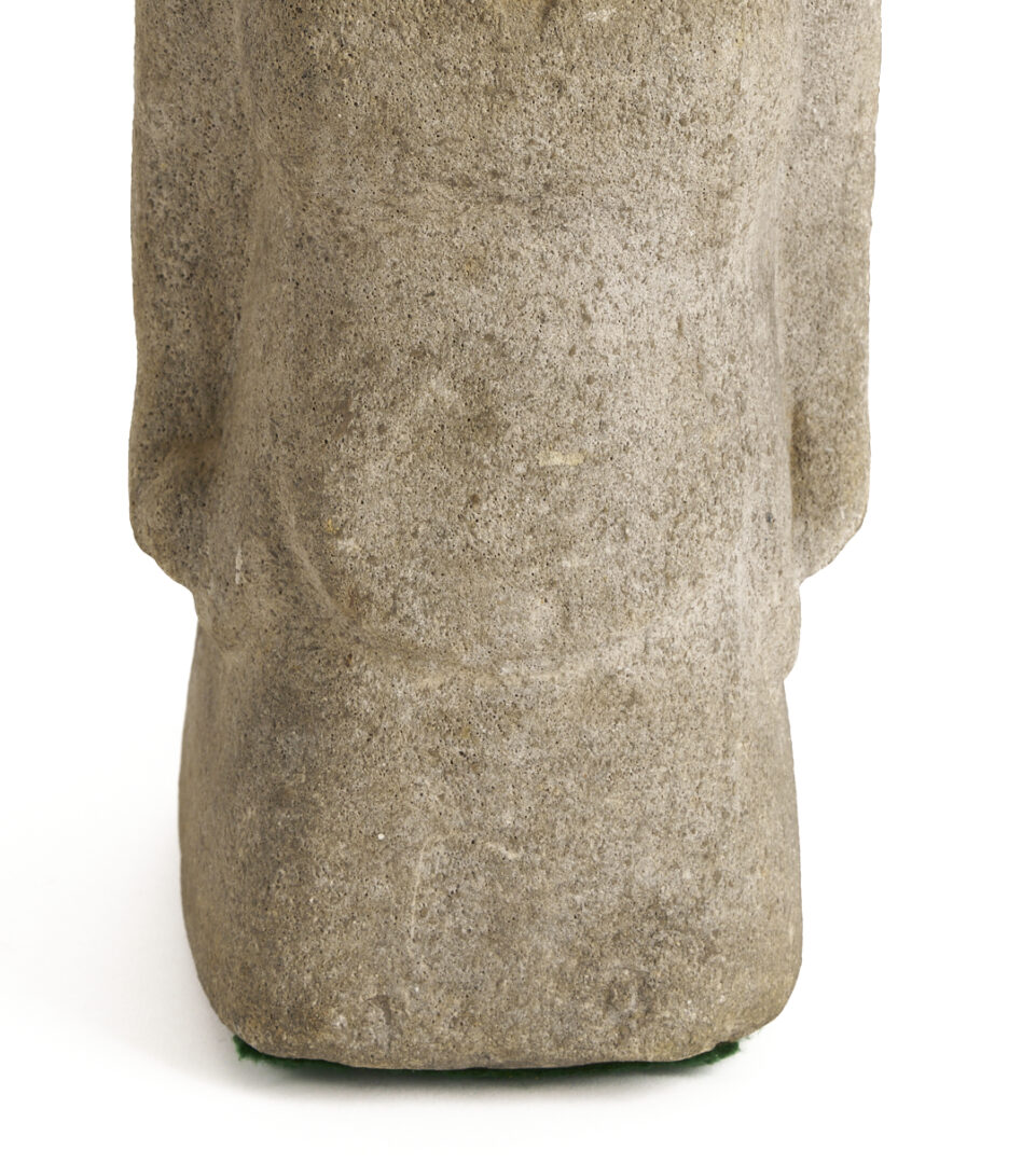 Lot 185: William Edmondson Sculpture, Lady with a Bustle