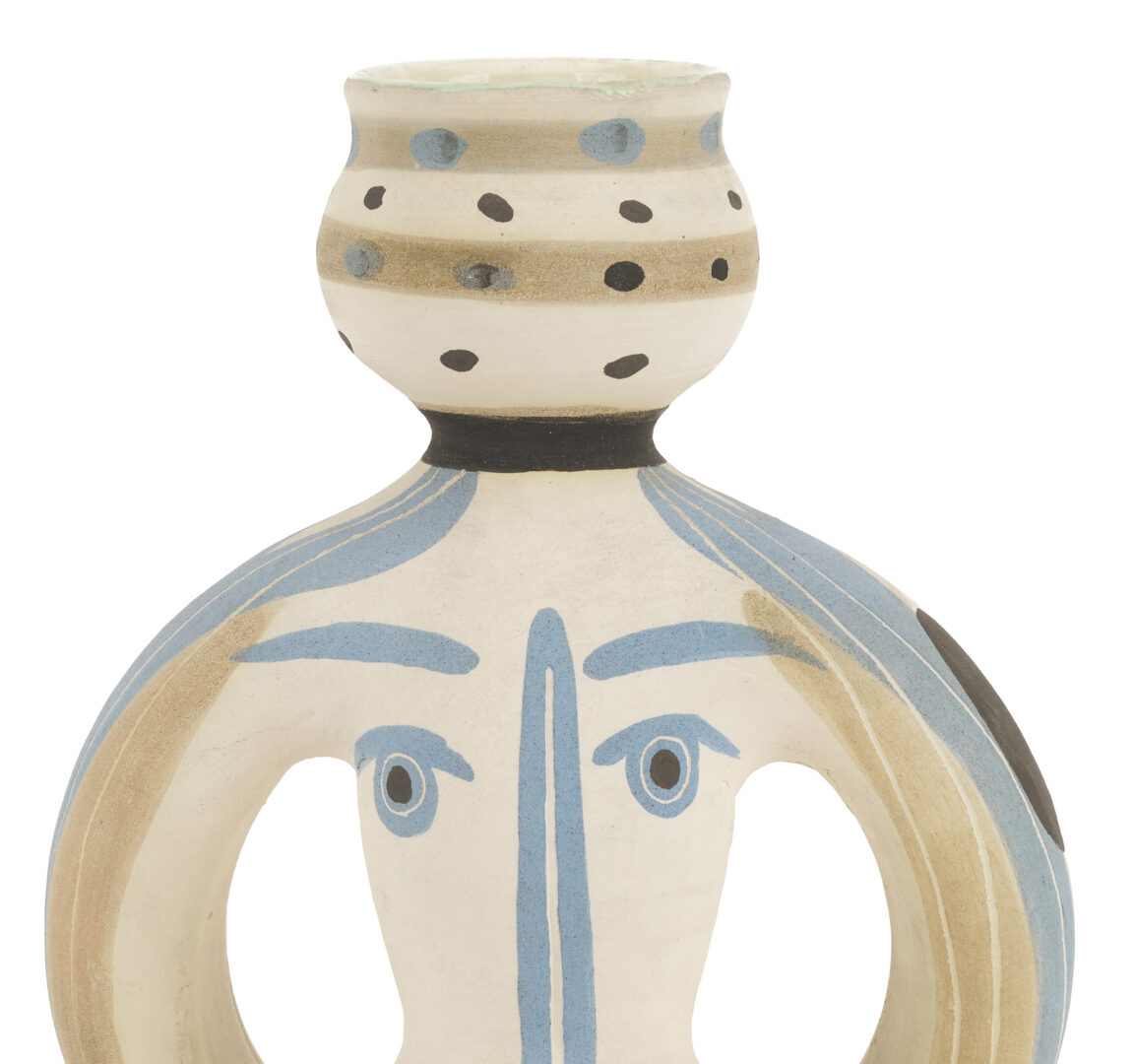 Lot 376: Picasso Madoura Ceramic Femme Lamp