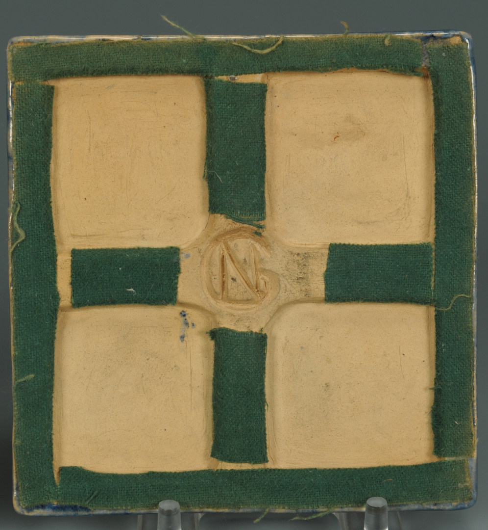 Lot 132: Newcomb College Tile and Mercer Moravian
