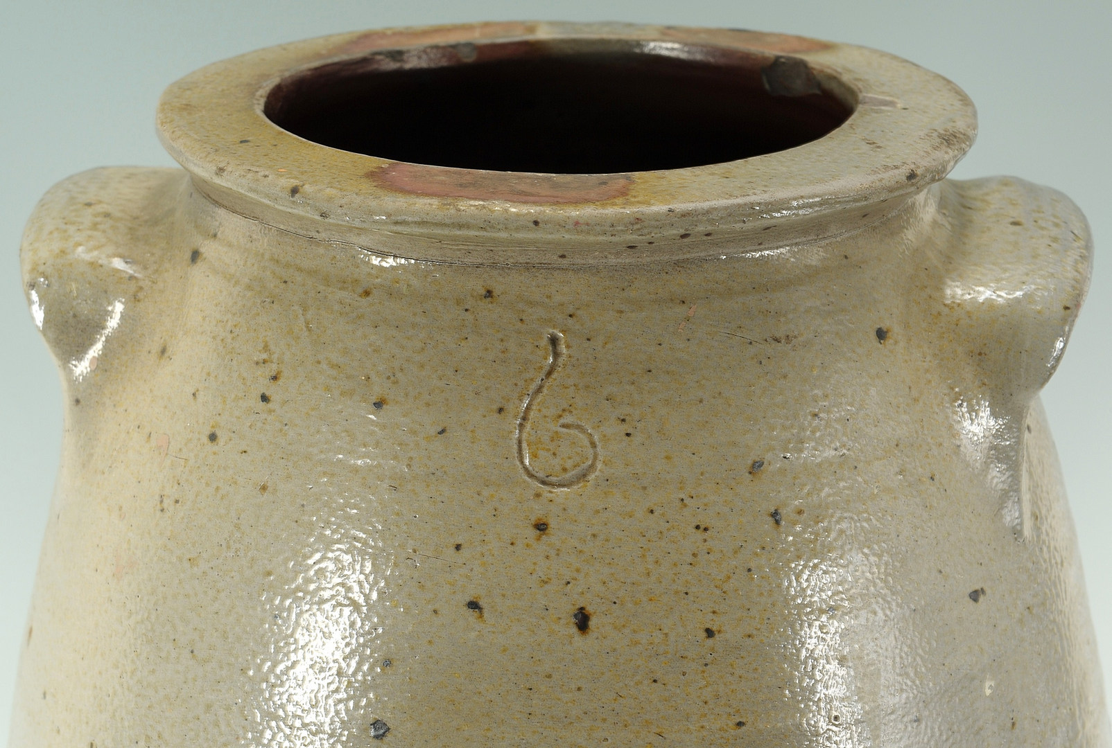 Lot 136: West TN Pottery Jar, attrib. T. W. Craven