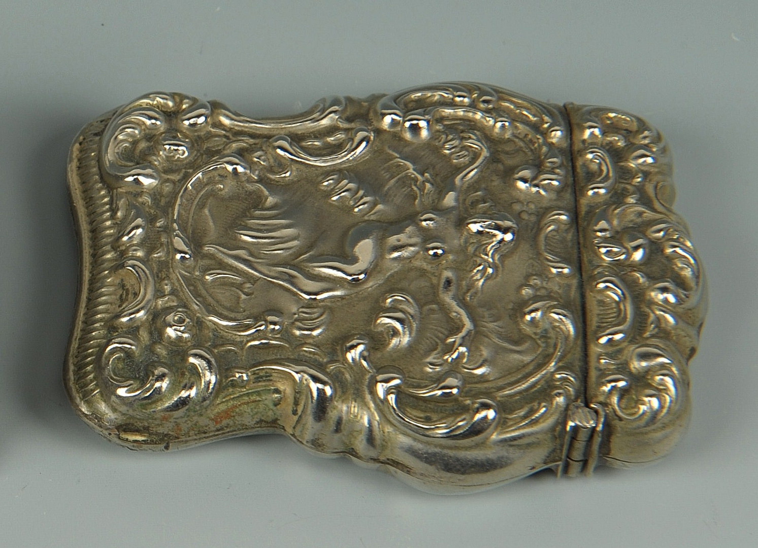 Lot 149: Group of decorative items: sterling, horn, 10K