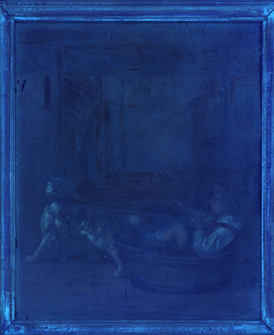 Lot 151: Joseph Gyselinckx Oil on Panel Painting