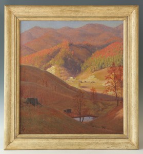 Lot 165: Lorentz Kleiser o/b, November in the TN Mountains