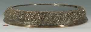 Lot 228: Jacobi and Jenkins Sterling Repousse Plateau
