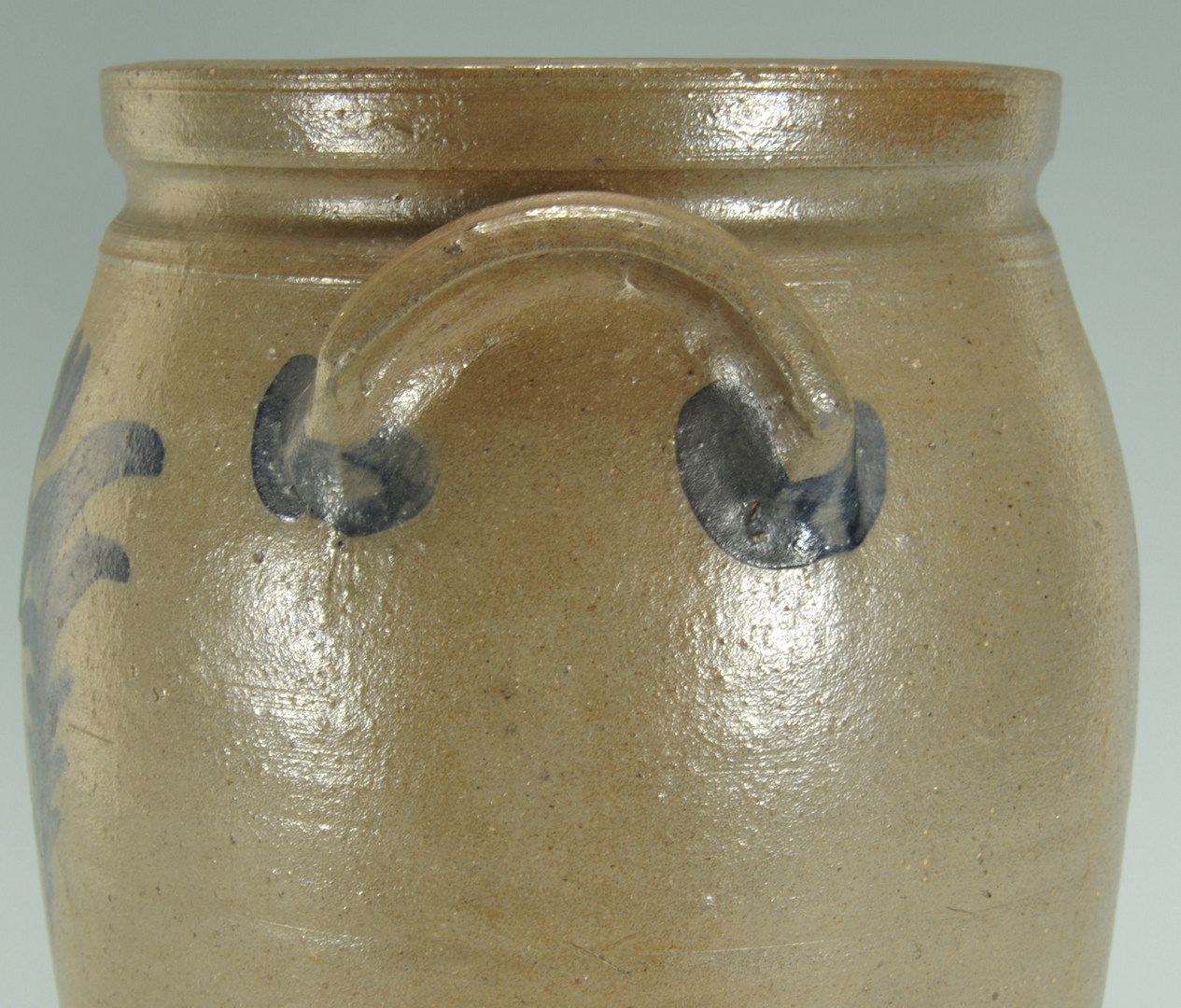 Lot 298: Stoneware Cobalt-decorated Jug attr. Decker