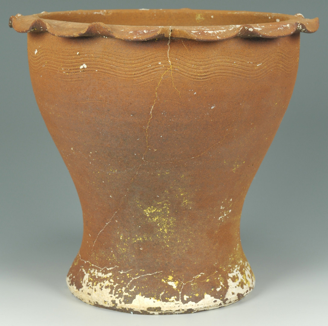 Lot 303: Southern Pottery Flower Pot, possibly AL