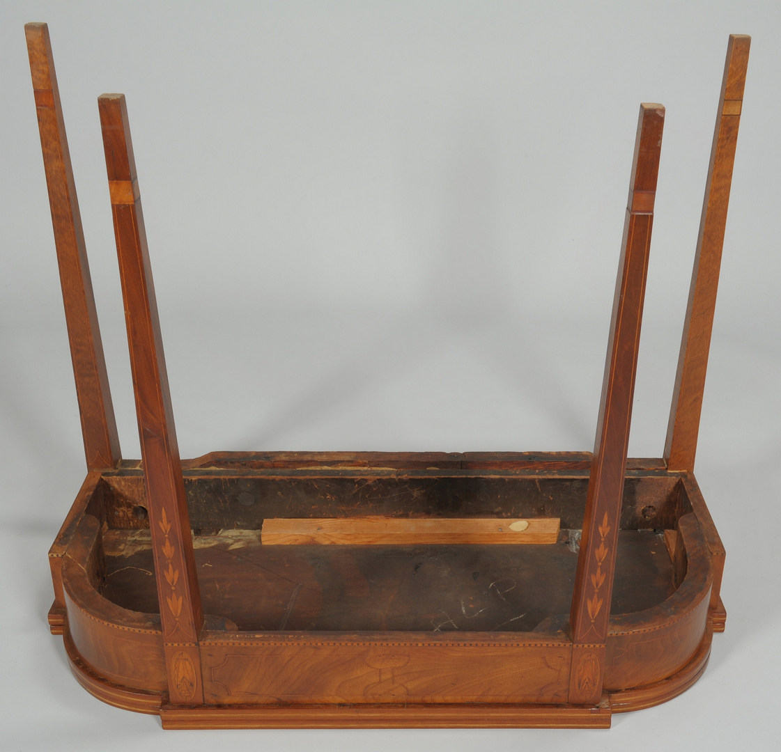 Lot 319: Federal Inlaid Card Table, Possibly Baltimore