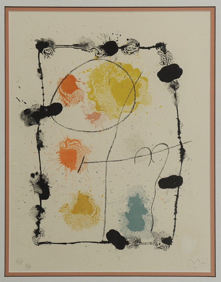 Lot 355: Joan Miro Lithograph (2 of 2)