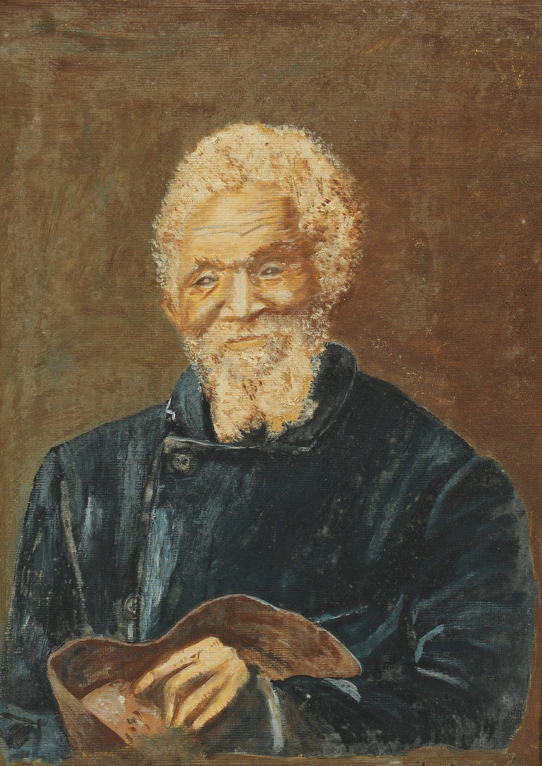 Lot 371: Portrait of an African American Gentleman