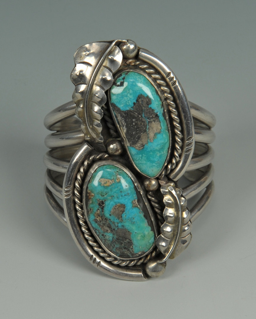 Lot 386: Group of Southwestern Turquoise jewelry