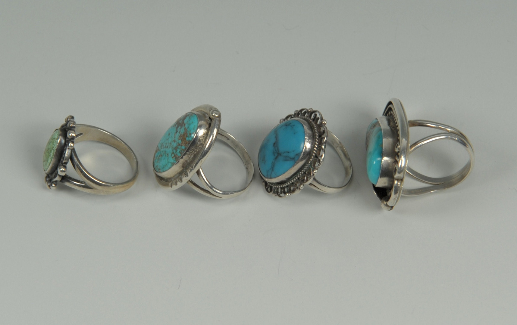 Lot 386: Group of Southwestern Turquoise jewelry