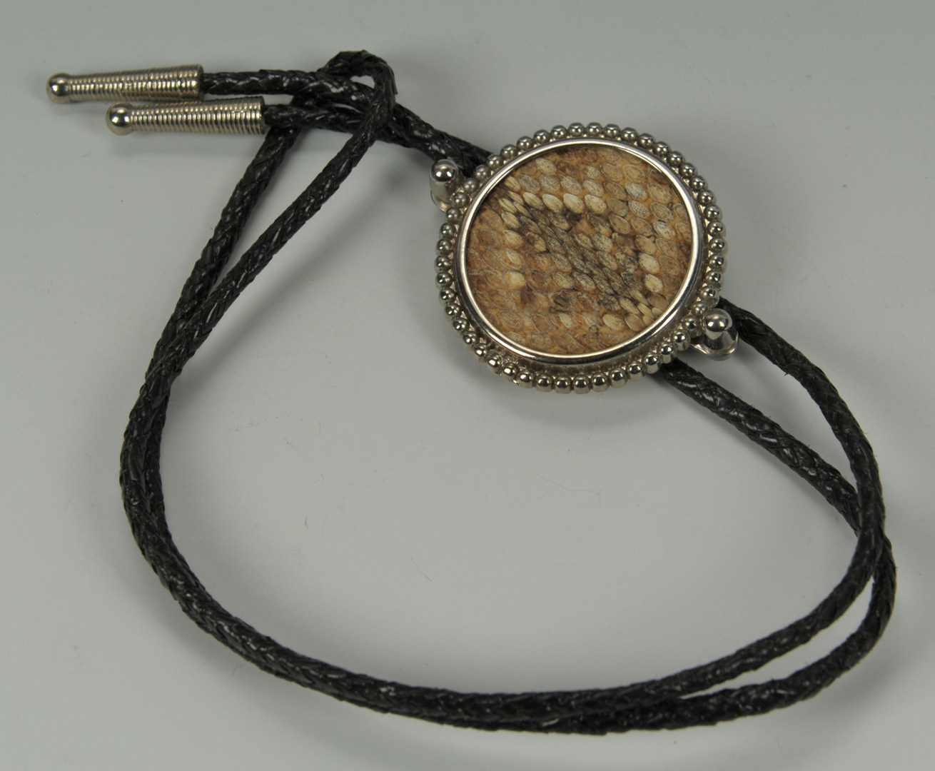 Lot 390: 4 Native American Bolo Ties & Concho Bracelet