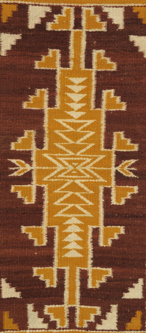 Lot 406: 3 Navajo Rugs and 1 Weaving: Ye'ii, Chinle