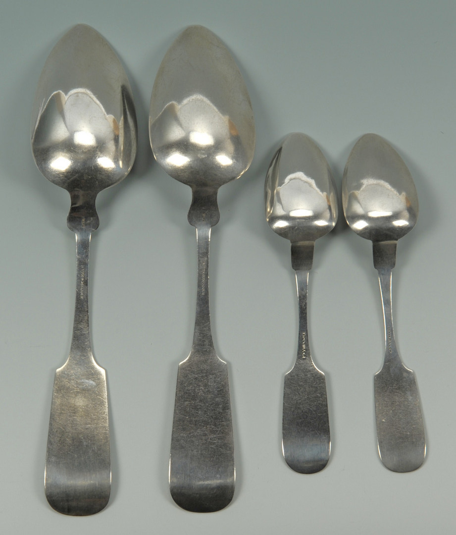 Lot 47: 4 Hope & Miller Knoxville Coin Spoons