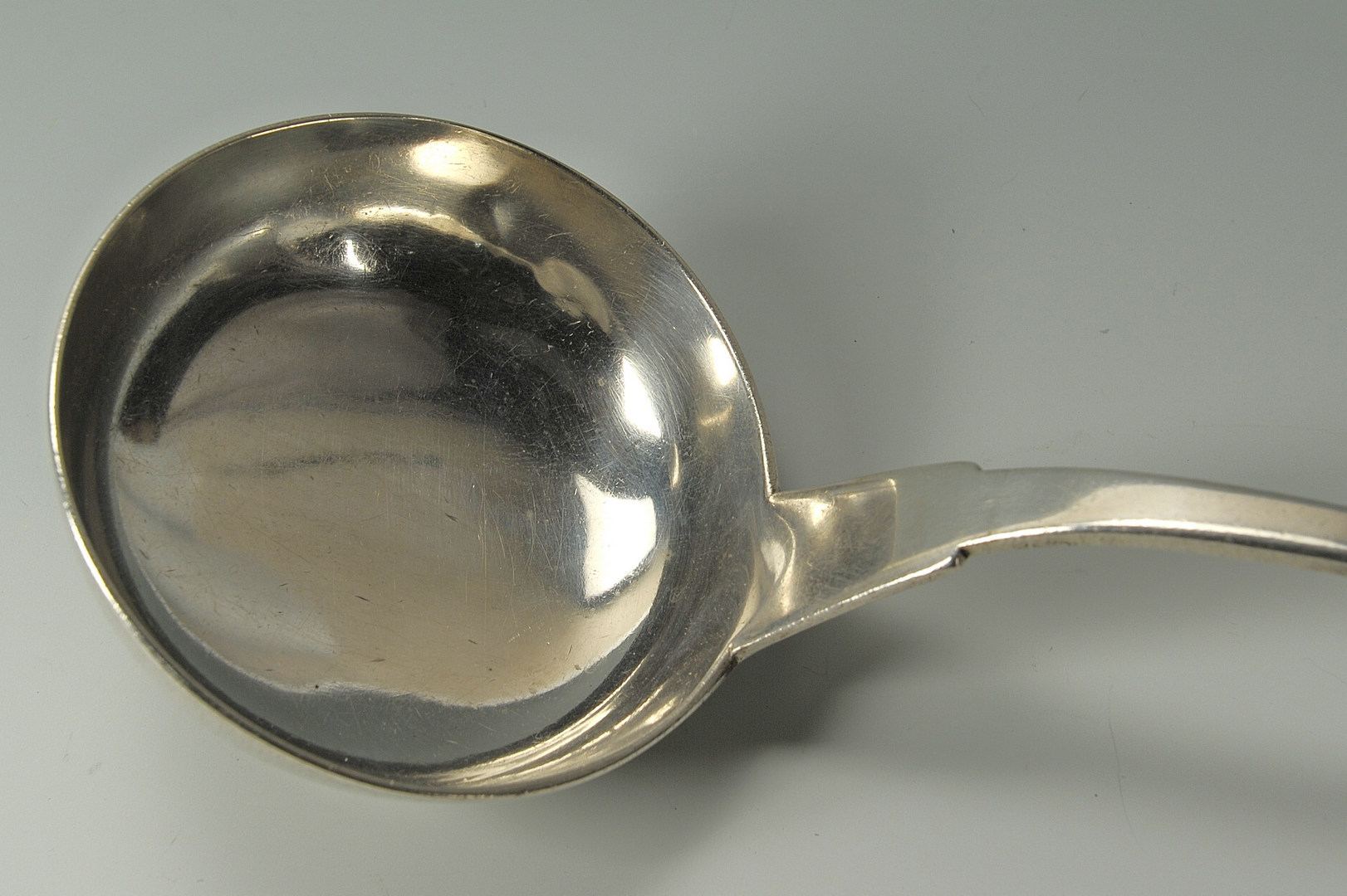 Lot 50: New Orleans Coin Silver Punch Ladle