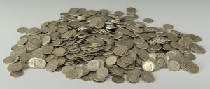 Lot 546: Grouping of U. S. Silver Roosevelt Dimes