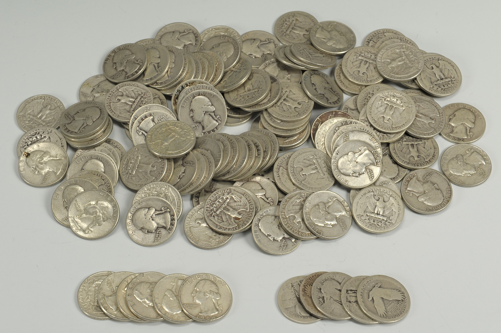 Lot 549: Grouping of U.S. Silver Quarters