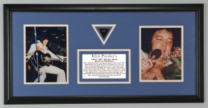 Lot 596: Elvis Presley used 1977 Guitar Pick
