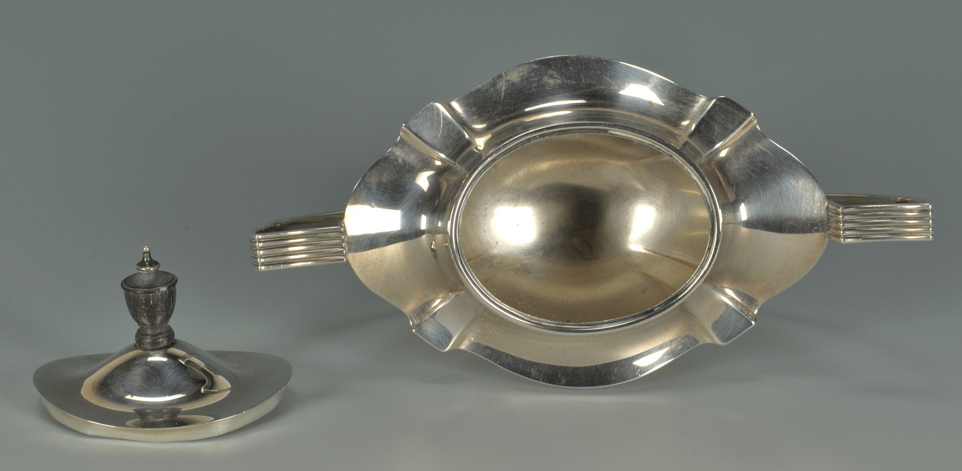 Lot 59: Gorham Plymouth Sterling Tea Service