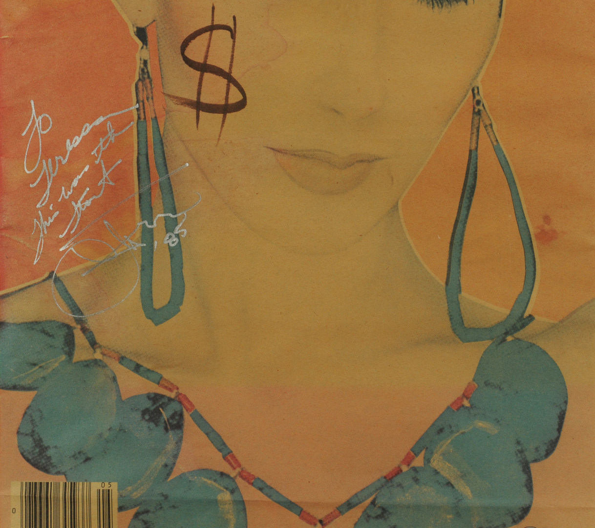 Lot 600: Andy Warhol-signed Interview Magazine Cover