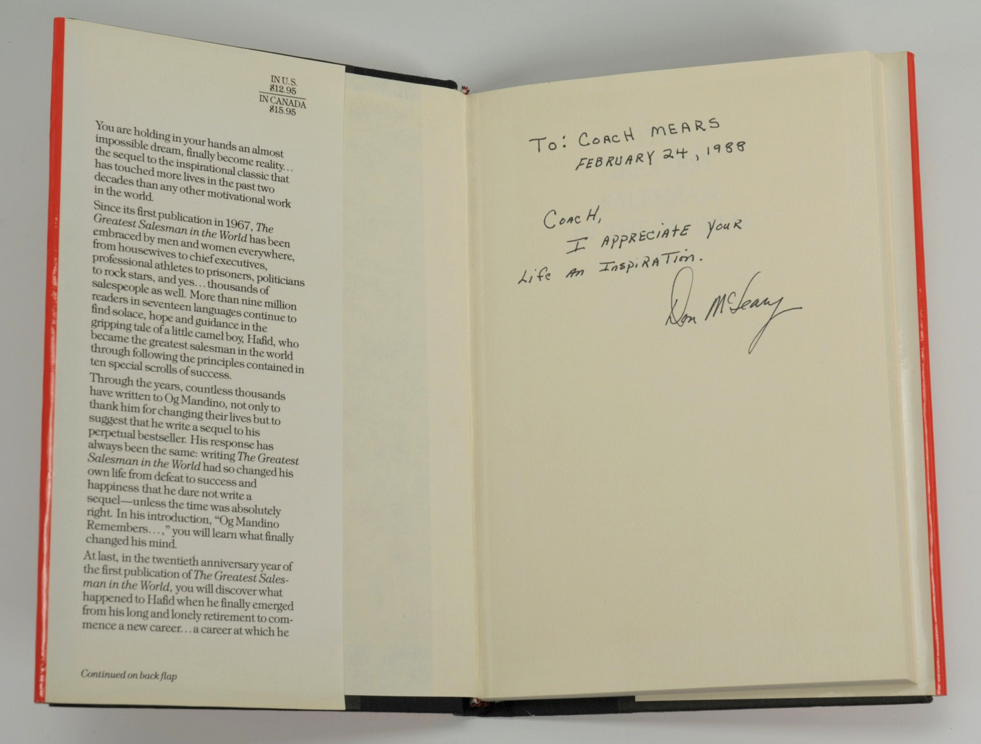Lot 604: Collection of 9 signed books to Ray Mears