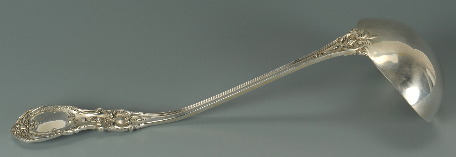 Lot 63: Reed & Barton Francis I Sterling Tray and Ladle