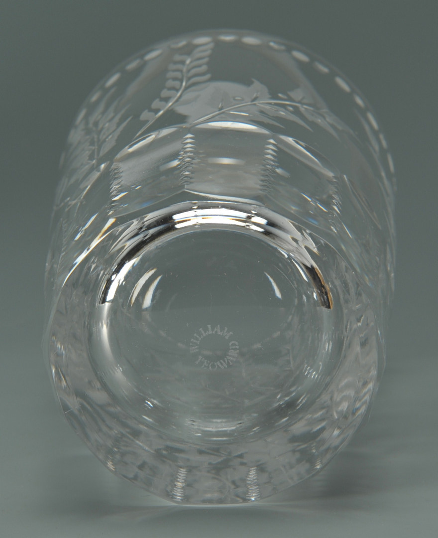 Lot 640: William Yeoward Crystal Glasses, Fern Pattern