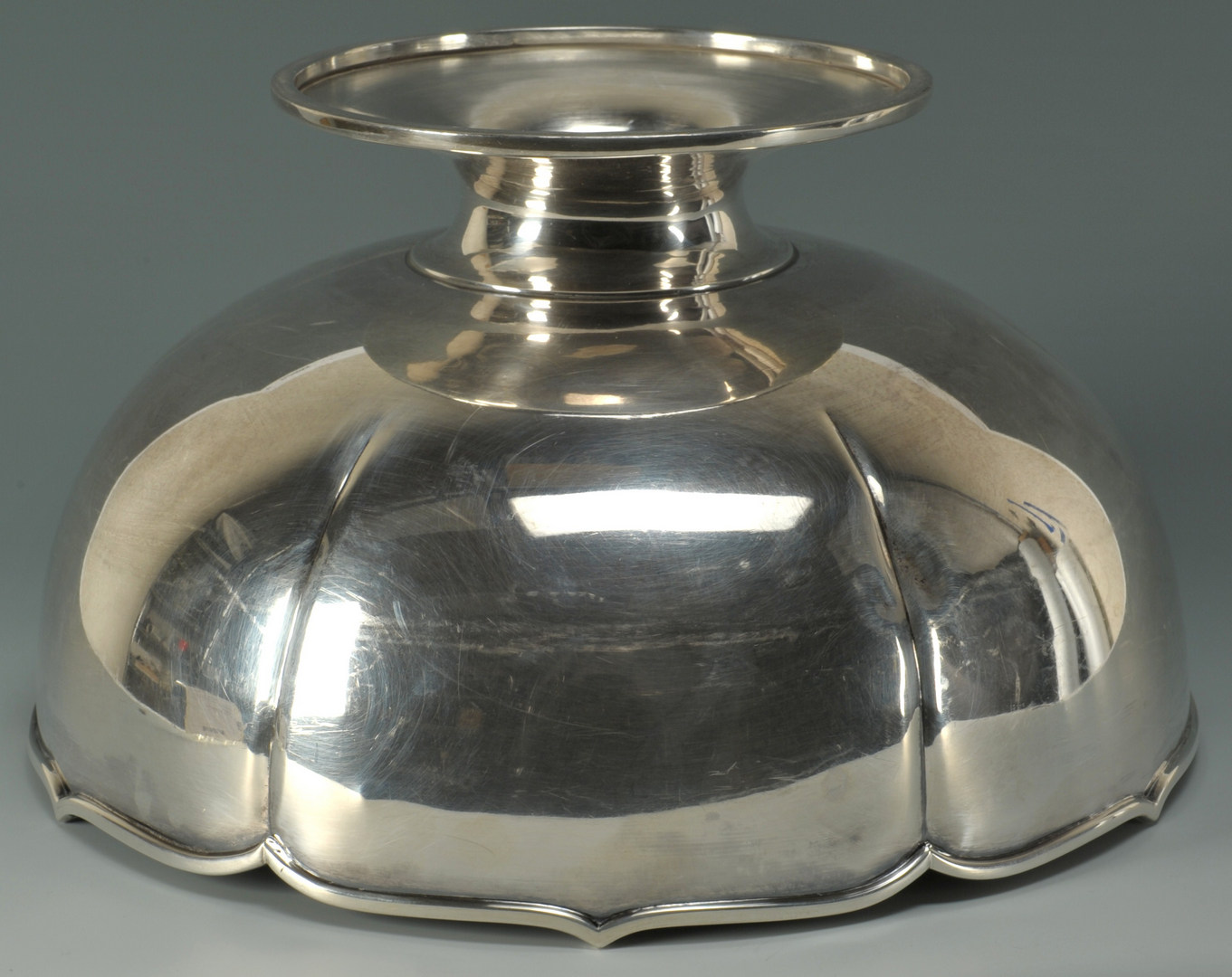 Lot 65: 950 Sterling Silver Centerpiece Bowl