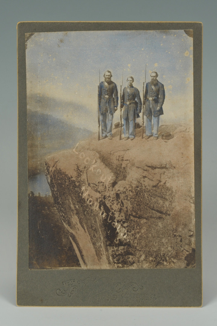 Lot 86: Civil War Lookout Mountain image, Military Items