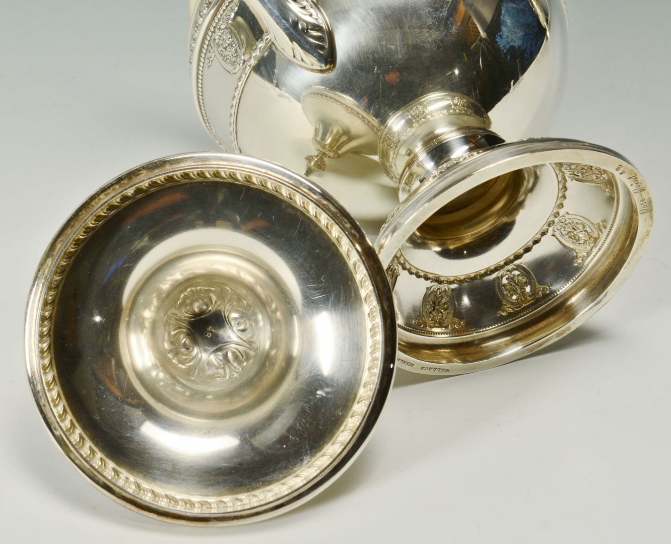 Lot 102: Wallace "Rose Point" Sterling Coffee, Tea Service