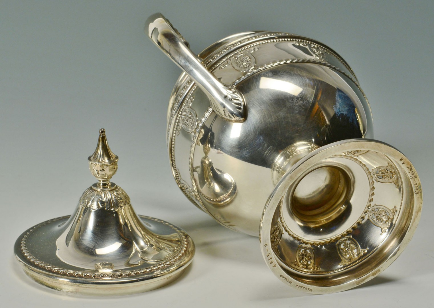 Lot 102: Wallace "Rose Point" Sterling Coffee, Tea Service