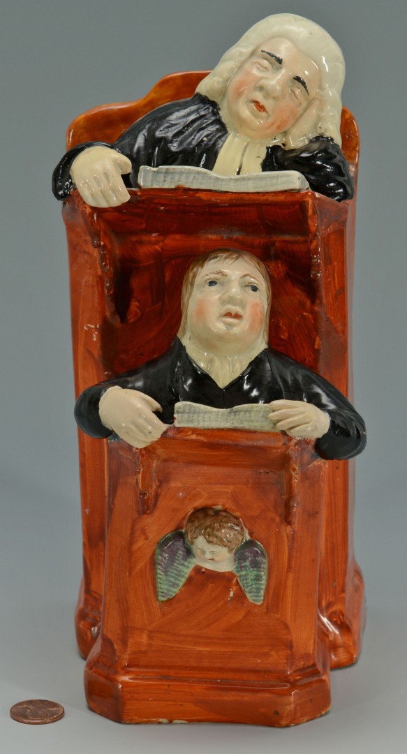 Lot 149: Staffordshire Vicar and Moses