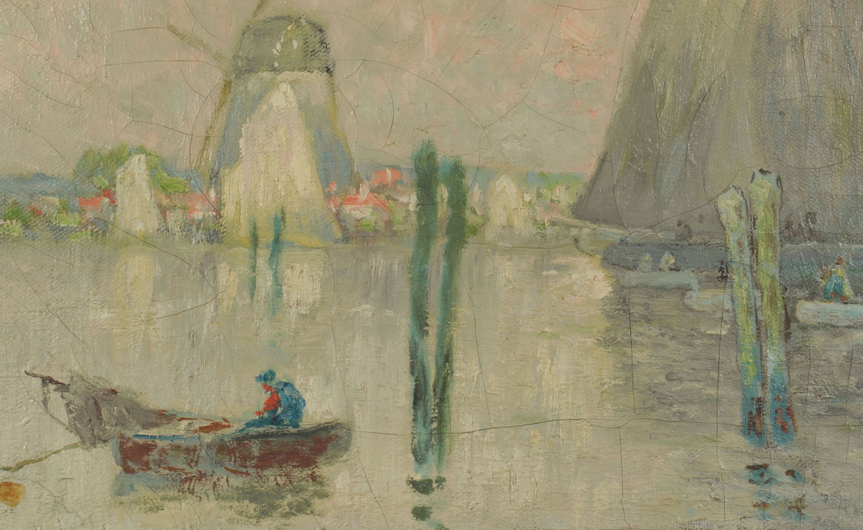 Lot 193: William Clusmann Impressionist Coastal Scene
