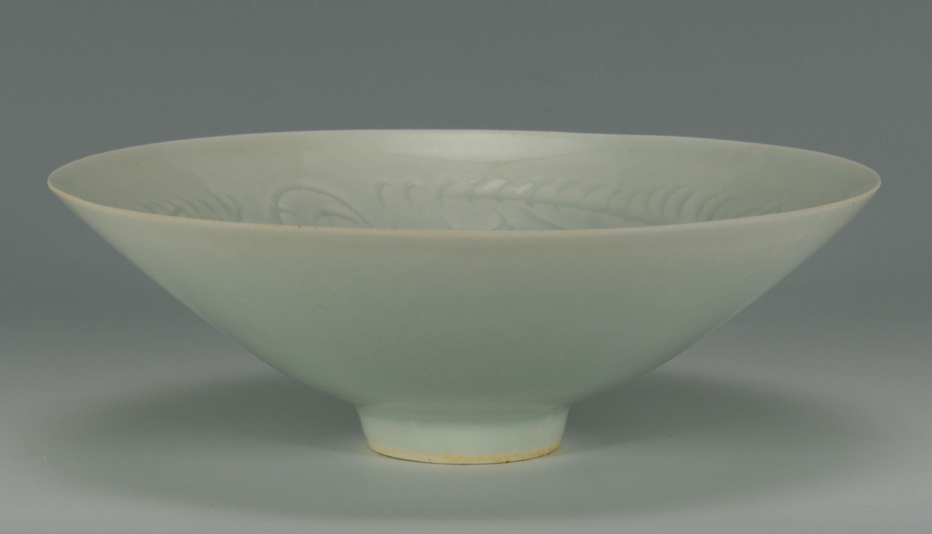 Lot 230: Chinese Celadon Eggshell Porcelain Bowl
