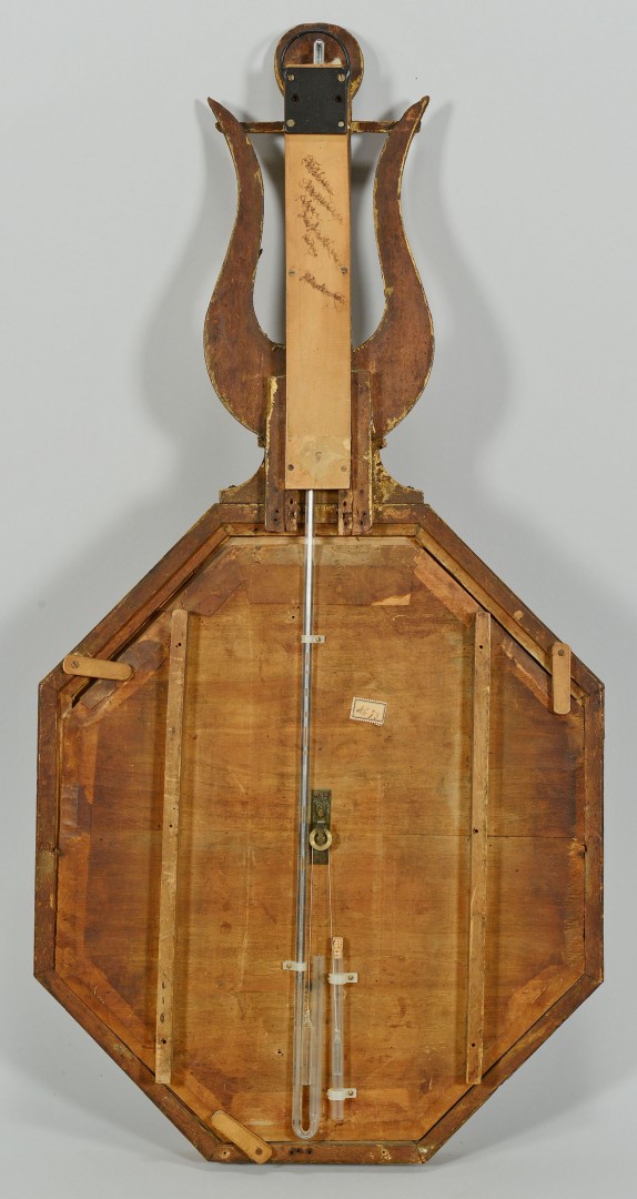 Lot 354: French 19th c. Barometer