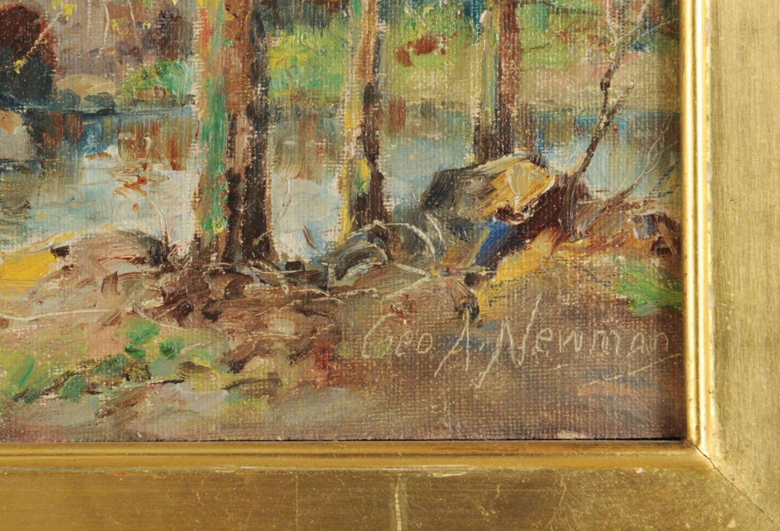Lot 370: George A. Newman Pennsylvania Landscape