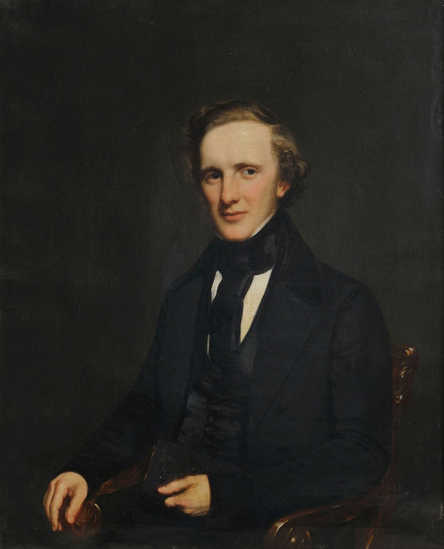 Lot 373: Henry Inman Portrait of James M. Bruen