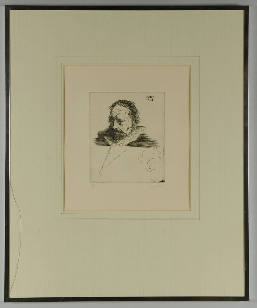 Lot 396: Picasso, Baskin and Dus Lithographs