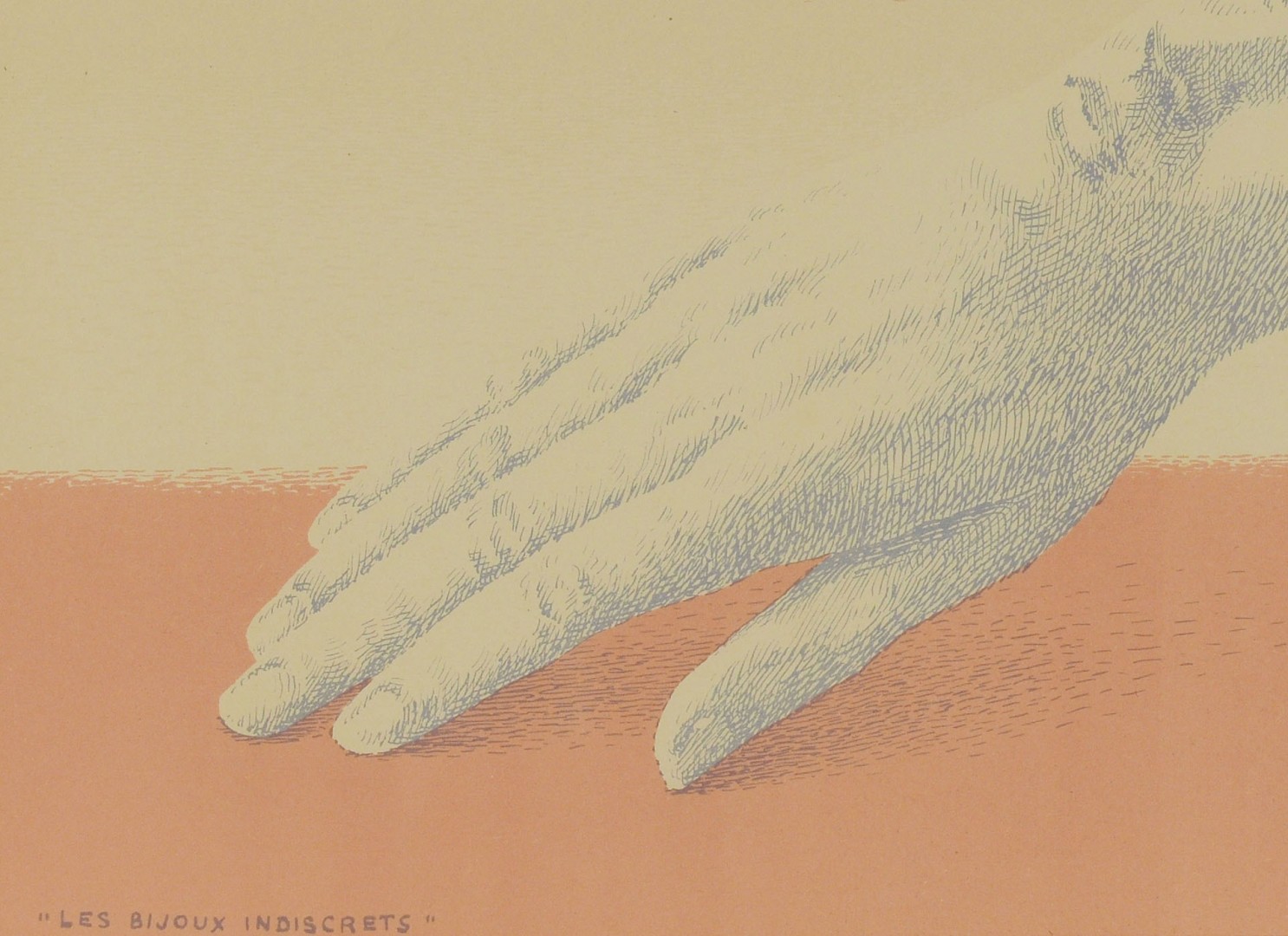 Lot 400: René Magritte Lithograph , Les Bijoux Indiscrets