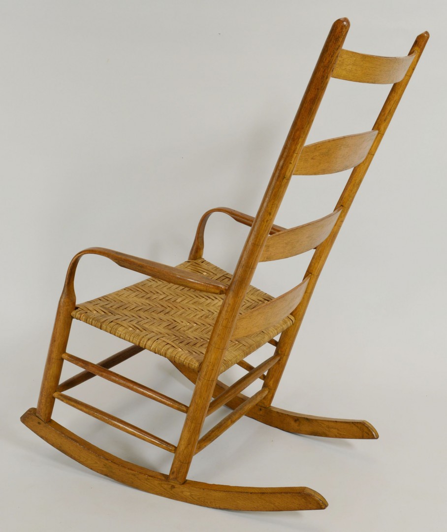 Lot 468: Southwest Virginia Bentwood Rocking Chair