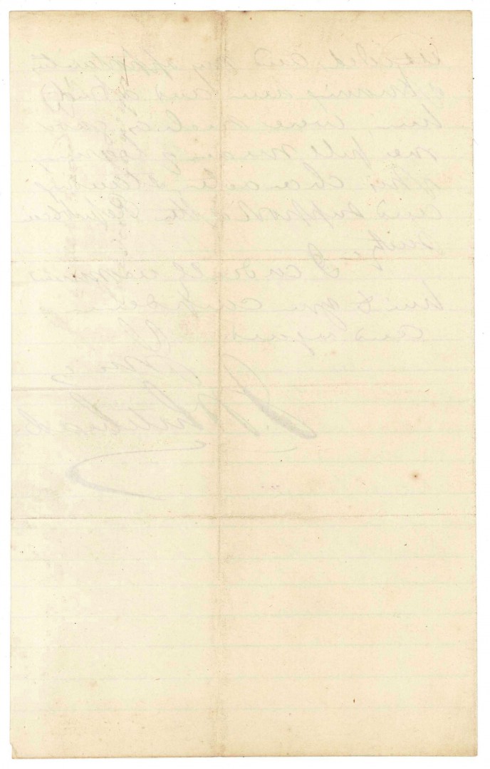 Lot 498: Civil War Letter & Presidential Ballot