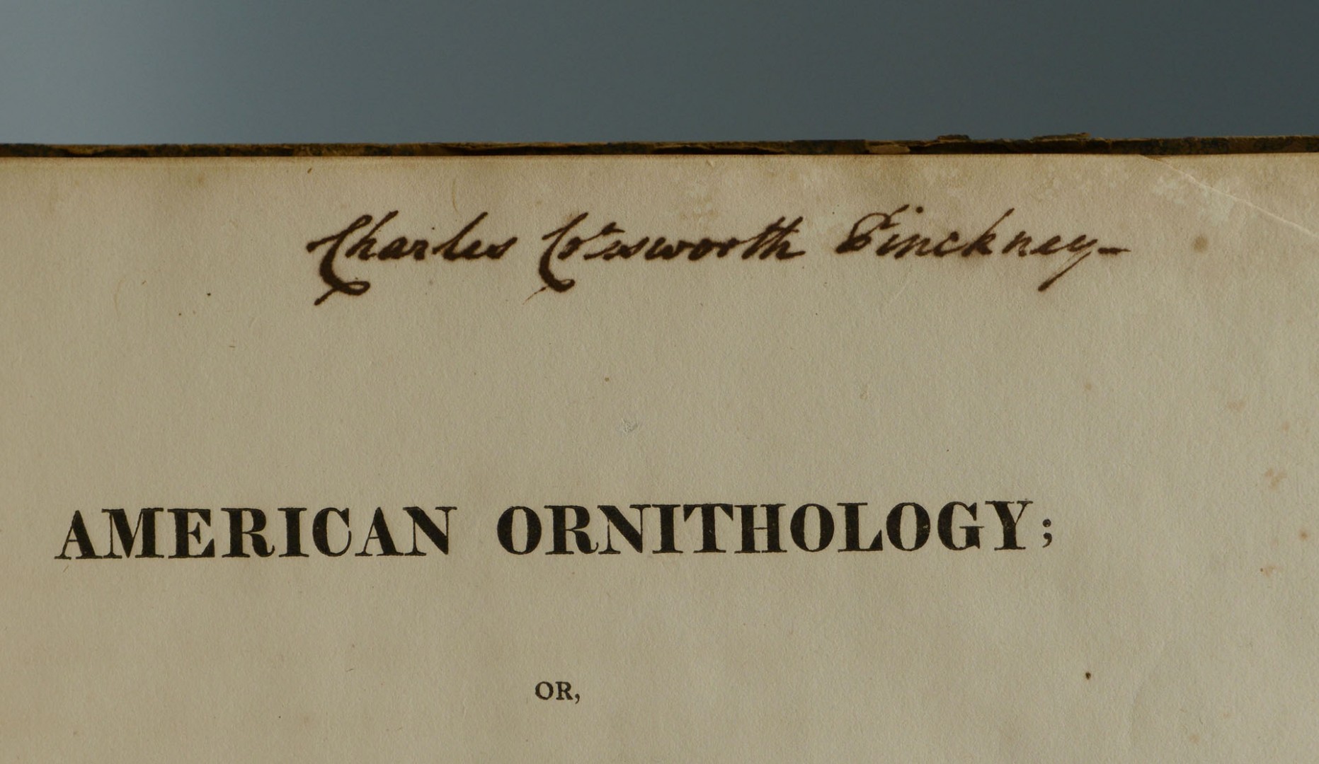 Lot 504: Wilson's American Ornithology, 6 vols., Pinckney s