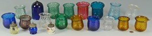 Lot 517: 20 Early Colored Christmas Lights and Salts