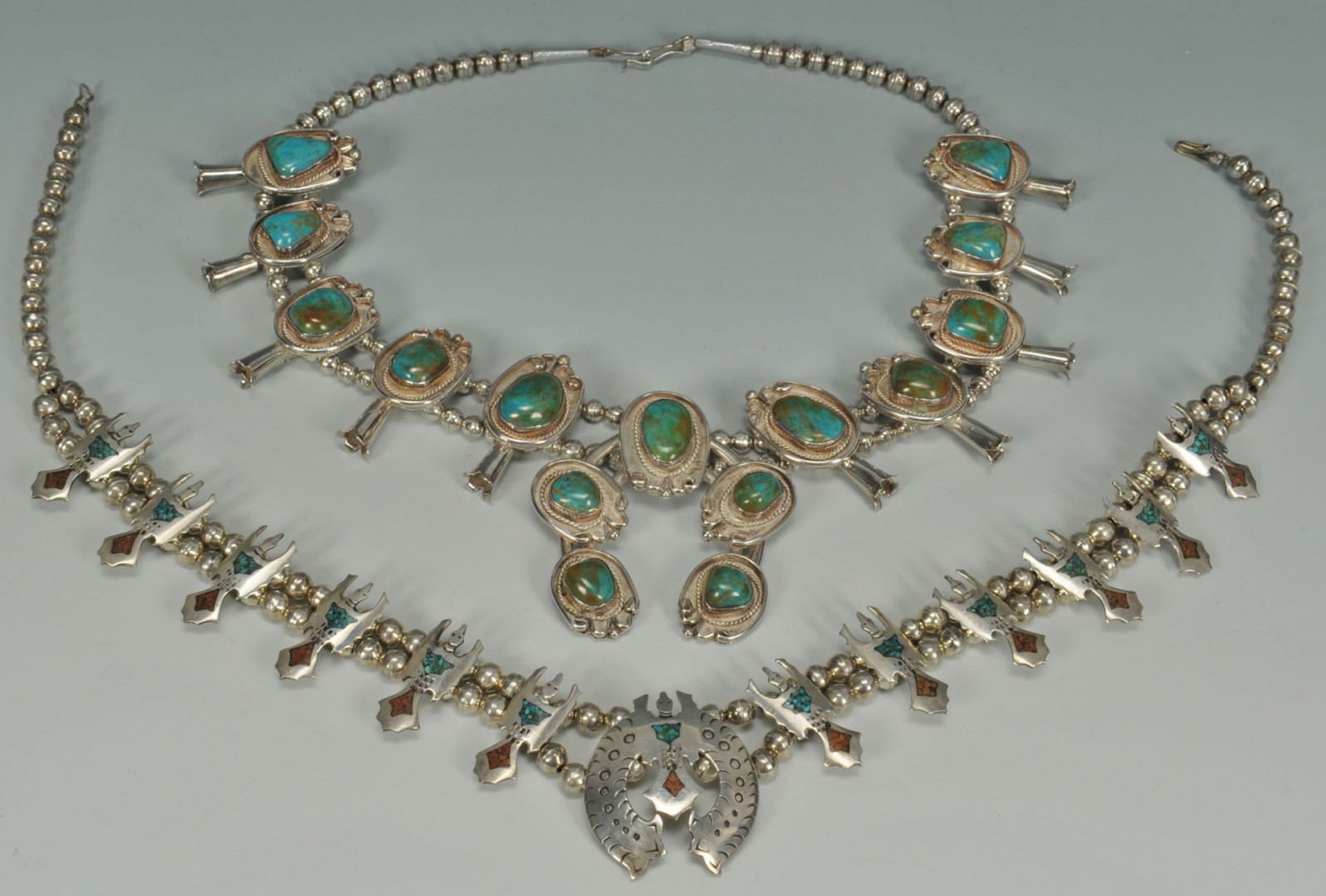 Lot 558: Group of Southwestern turquoise jewelry