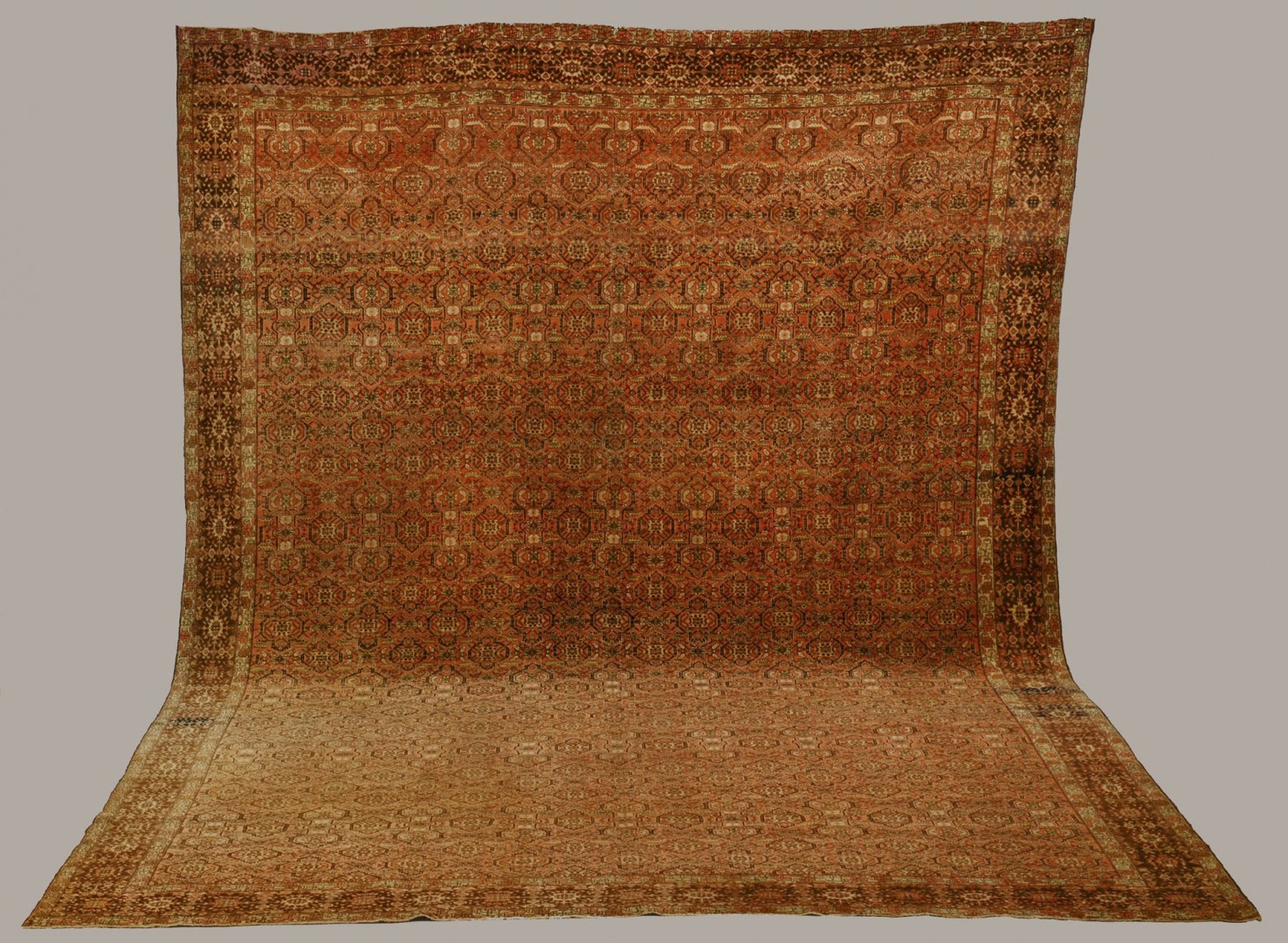 Lot 567: Large 12.5' x 18.4' Antique Persian Tabriz