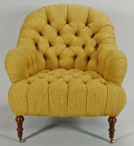 Lot 575: Upholstered Lounge or Club Chair by Sherrill